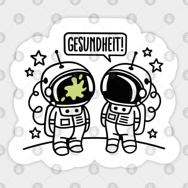 Gesundheit! Sticker by LaundryFactory